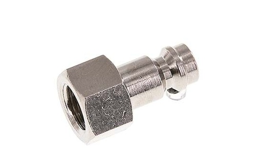 [CLP5-F-BN-018] Nickel-plated Brass DN 5 Air Coupling Plug G 1/8 inch Female