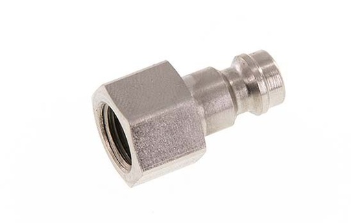[CLP5-F-STN-P-018] Hardened steel DN 5 Air Coupling Plug G 1/8 inch Female