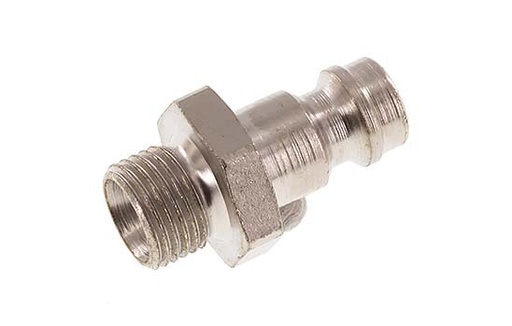 [CLP5-M-STN-P-018] Acier trempé DN 5 Air Coupling Plug G 1/8 inch Male