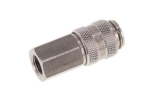 [CLS5-F-S-018] Stainless steel DN 5 Air Coupling Socket G 1/8 inch Female