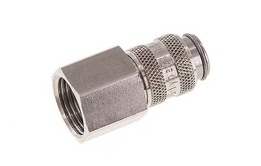 [CLS5-F-SSL-P-038] Acier inoxydable 306L DN 5 Air Coupling Socket G 3/8 inch Female