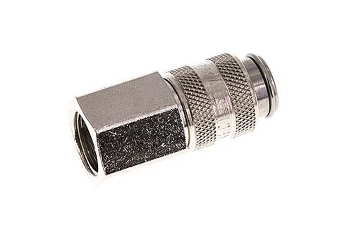 [CLS5-F-STN-P-014] Gehard staal DN 5 Luchtkoppeling Snelkoppeling G 1/4 inch Binnendraad