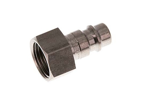 [CLP7-F-S-038] Stainless steel DN 7.2 (Euro) Air Coupling Plug G 3/8 inch Female
