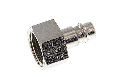 [CLP7-F-ST-012] Hardened steel DN 7.2 (Euro) Air Coupling Plug G 1/2 inch Female