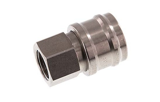 [CLS7-F-S-038] Stainless steel DN 7.2 (Euro) Air Coupling Socket G 3/8 inch Female