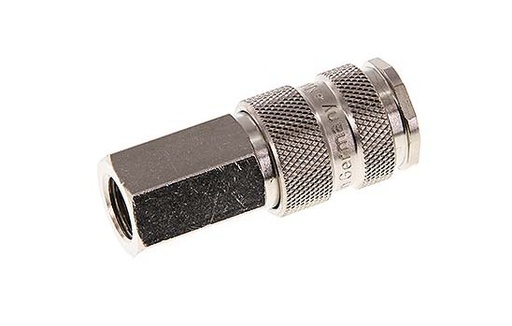 [CLS7-F-STN-BL-014] Gehard staal DN 7.8 Luchtkoppeling Snelkoppeling G 1/4 inch Binnendraad