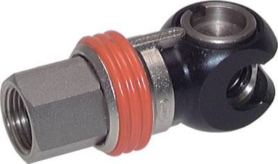 [CLS7-F-EN-SEW-012] Steel DN 8 Safety Air Coupling Socket G 1/2 inch Female