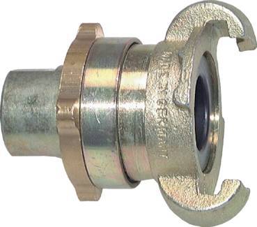 [CL42-17-F-IN-SE-100] Cast Iron DN 17 DIN 3238 Twist Claw Coupling G 1'' Female