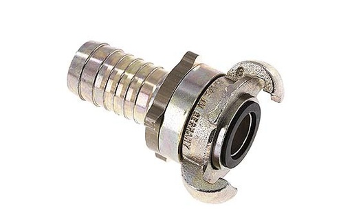 [CL42-18-H-IN-SE-100] Cast Iron DN 18 DIN 3238 Twist Claw Coupling 25 mm (1'') Hose Barb