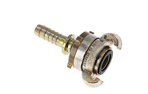 [CL42-10-H-IN-SE-SC-012] Gusseisen DN 10 DIN 3238 Drehklauenkupplung 13 mm (1/2'') Schlauchbolzenmanschette