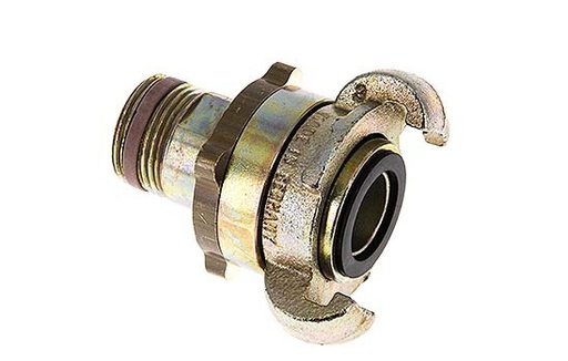 [CL42-17-M-IN-SE-034] Cast Iron DN 17 DIN 3238 Twist Claw Coupling G 3/4'' Male