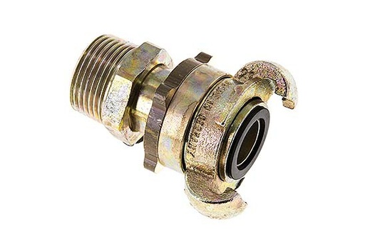 [CL42-17-M-IN-SE-100] Cast Iron DN 17 DIN 3238 Twist Claw Coupling G 1'' Male