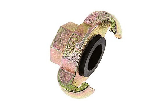 [CL42-19-F-IN-012] Cast Iron DN 19 DIN 3489 Twist Claw Coupling Rp 1/2'' Female