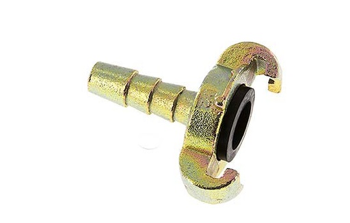 [CL42-8-H-IN-012] Cast Iron DN 8.5 DIN 3489 Twist Claw Coupling 13 mm (1/2'') Hose Barb