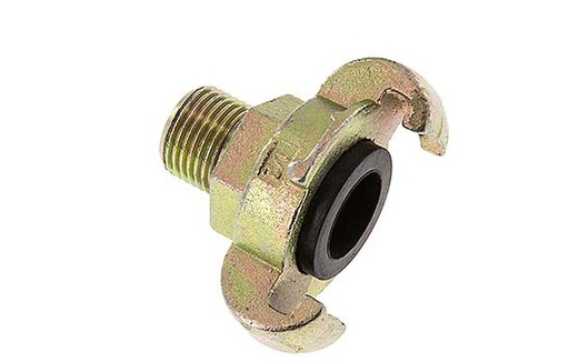 [CL42-12-M-IN-012] Cast Iron DN 12 DIN 3489 Twist Claw Coupling G 1/2'' Male