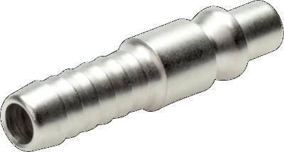 [CLP5ARO-H-ST-10] Hardened steel DN 5.5 (Orion) Air Coupling Plug 10 mm Hose Pillar