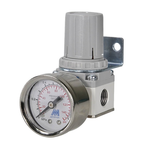 [MAR200-6A-C-G] 630 l/m Régulateur de pression G1/8'' 0,5-8,5bar - MAR200