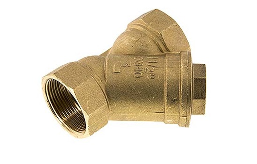 [SLB-F-112] G1 1/2'' Y-Strainer 0.2mm 70-Mesh Brass NBR 20bar/290psi