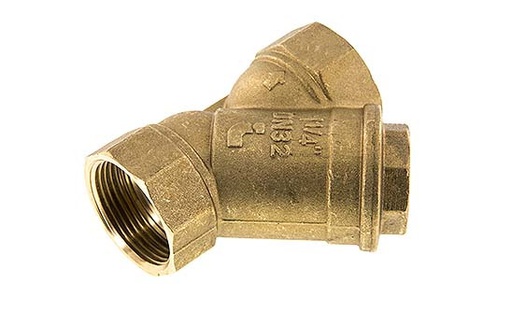 [SLB-F-114] G1 1/4'' Y-Strainer 0.2mm 70-Mesh Brass NBR 20bar/290psi