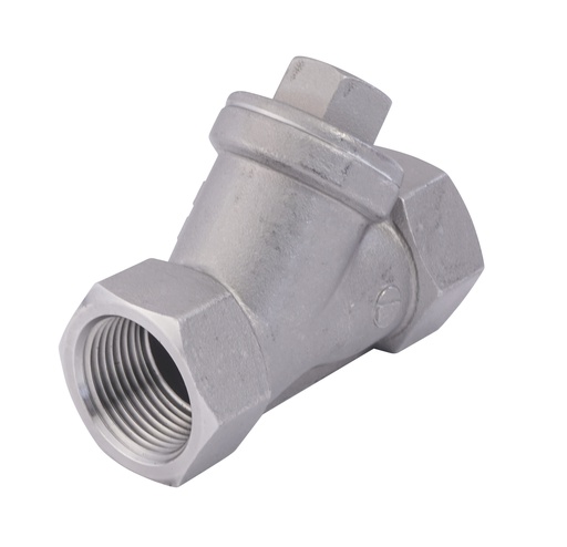 [SLS-012] G1/2'' Filtre en Y 0.8mm Acier Inoxydable PTFE 40bar