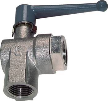 [BL2BN-MAN-034] G 3/4 Inch 2-Way Right Angle Brass Ball Valve