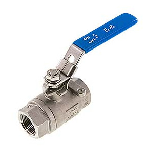 [BL2SH-M-034] G 3/4 inch 2-Weg RVS Kogelkraan