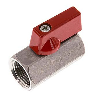 [BL2SH-MM-63-012] G 1/2 inch 2-Way Stainless Steel Mini Ball Valve 63 Bar