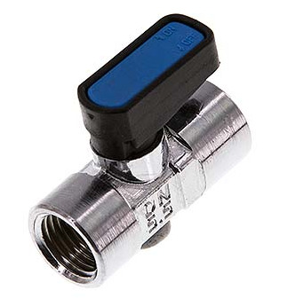 [BL3BC-MVT-SD-014] G 1/4 inch Vented Mini Brass Ball Valve