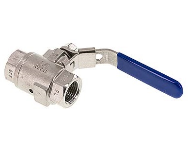 [BL3SH-MVT-112] G 1-1/2 inch Vented Stainless Steel Ball Valve