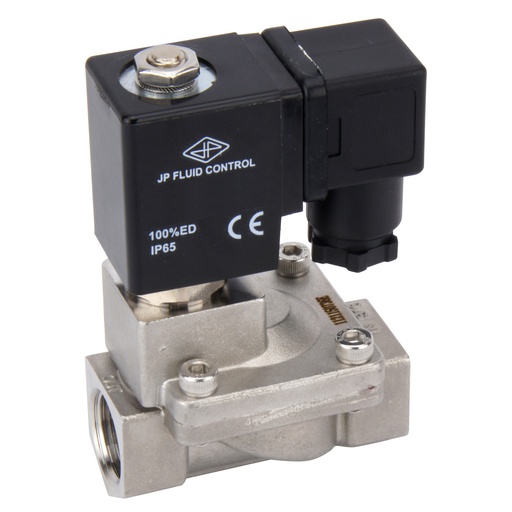 [ST-IA012S130F] Solenoid Valve ST-IA 1/2'' stainless steel FKM 0,5 bar (without coil)