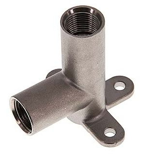 [FL2-F-SH-012G] G 1/2'' Acero inoxidable Empalme de aire de 2 vías montado en la pared 16 Bar