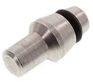 [FL1-EZN-12-LS] 12L o 12S Tapón de cierre de acero galvanizado para racores de anillo cortante 315 Bar DIN 2353