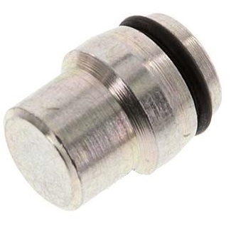 [FL1-EZN-38-S] 38S Tapón de cierre de acero galvanizado para accesorios de anillo cortante 315 Bar DIN 2353