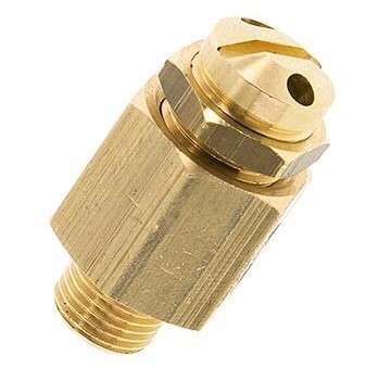 [SFL-B-18-018-M] G Válvula de seguridad ajustable de latón de 1/8'' 10-18 bar (145,04-261,07 psi)