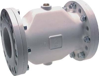 [PVLAL-PF-NBR-150] DN 150 Aluminum Flanged Pneumatic Pinch Valve with NBR Sleeve