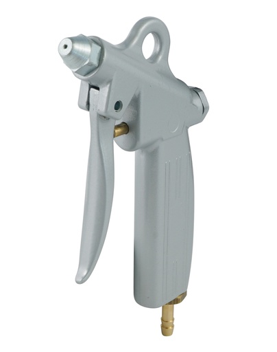 [AGLA-ADJ-SN-H-6] 6mm Adjustable Flow Aluminum Air Blow Gun Short Nozzle
