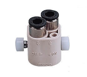 [MVU43] 4mm Air switch 3/2-Way Mechanical Valve