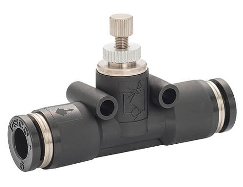 [JSMU1-4] 1/4" Union Straight Flow Control Valve