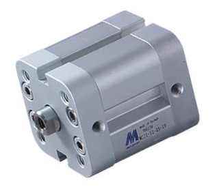 [MCJI-22-80-300] Cylindre compact 80-300mm avec double tige filetée femelle MCJI