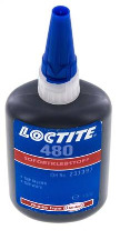 [480-100-LOCTITE] Loctite Instant Adhesive 100ml Black 20-50s Curing Time Metal, Plastic And Rubber Surfaces