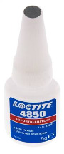 [4850-005-LOCTITE] Loctite Adhesivo Instantáneo 5ml Transparente 3-11s Tiempo de Curado Superficies de Cuero, Tela y Papel