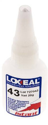 [43-020-LOXEAL] Loxeal Instant Adhesive 20ml Transparent 4-8s Curing Time Universal Surfaces