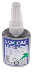 [70-14-050-LOXEAL] Loxeal Hoge Sterkte Schroefdraad Borger 50ml M 5 Max. Draadmaat 150 DegC Max Temp.