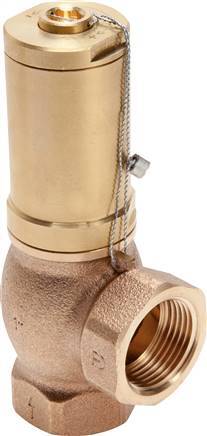 [617-20-100] G1'' Brass Relief valve 12 - 20 bar / 174 - 290 psi