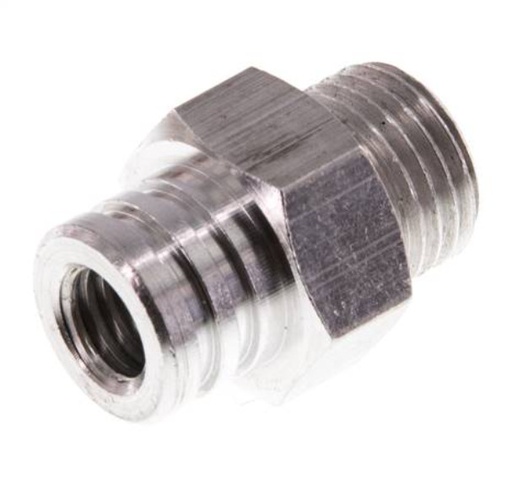 [FL1-M-A-014G-6P5] G 1/4'' Male Aluminum Suction Cup Nozzle DN 6.5 SW 17