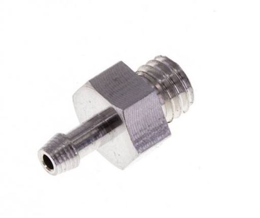 [FL1-M-A-M5-1P3] M5 Buitendraad Aluminum Vacuum Zuignap Fitting DN 1.3 SW 7