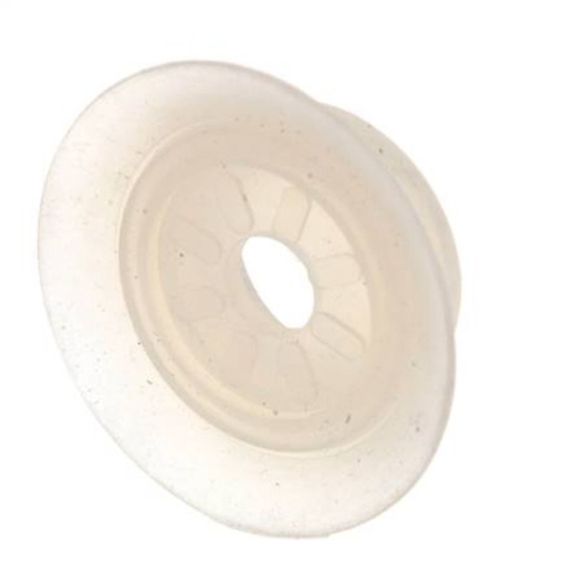 [SCL-F-40-3-SI-F-018] 40mm Flat Silicone Clear Vacuum Suction Cup G 1/8 inch Female Stroke 3mm Thin Lips