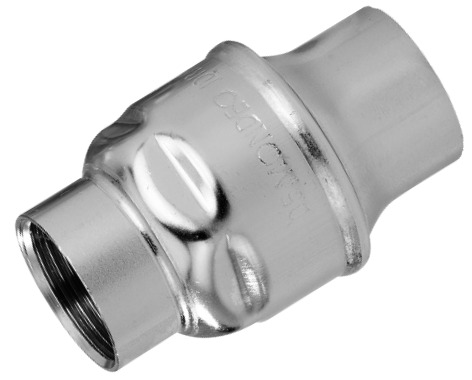 [900422AC] G1 1/4'' Stainless Steel 316 Check Valve FKM 0.03-16bar (0.44-232psi) - Heavy duty