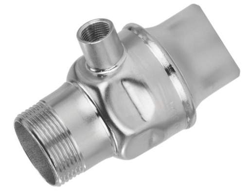 [900026A] G1 1/2'' (F/M) Stainless Steel 304 Check Valve NBR 0.03-16bar (0.44-232psi) Extra G3/8'' (F) Outlet Port